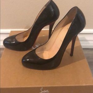 Christian Louboutin Anniversary black patent pump